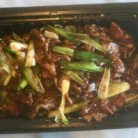 Mongolian Beef · Hot and  Spicy.