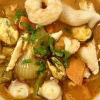 Mixed Seafood Soup · 