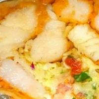 Baja Shrimp & Fish Burrito · 