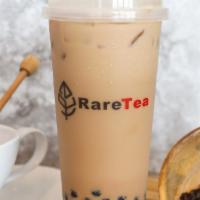 Okinawa Milk Tea · Our #1 Seller at every RareTea location. Milk Tea made with our unique Roasted Brown Sugar.