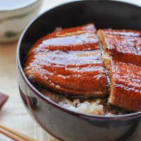 Unagi Don · Grilled Eel over rice with unagi sauce