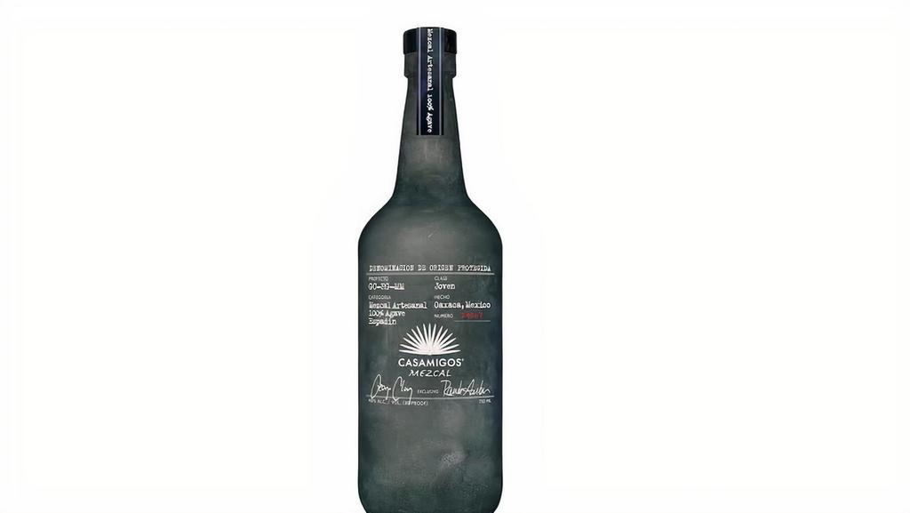 Casamigos Mezcal 750Ml · Casamigos Mezcal is a great Casamigos is created with 100% espadin agave and bottled at 40% abv. Casamigos Mezcal Joven is made with agave Espadin in Oaxaca