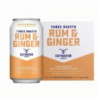 Cutwater Rum & Ginger 4Pk · This is a tropical storm of a cocktail, robust and yet beautifully balanced.
It is made from...