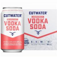Cutwater Grapefruit Vodka Soda 4Pk · 99 Calories. Full of Spirit. Our Grapefruit Vodka Soda combines our award-winning Cutwater V...
