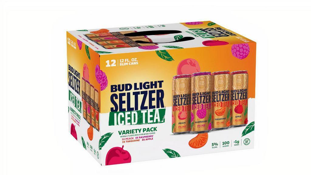 Bud Light Hard Seltzer & Iced Tea Variety Pack · 12pk/12 fl oz Slim Cans