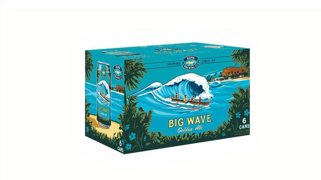 Kona Big Wave 6Pk Cans · Kona Big Wave Golden Ale 6Pack 12Oz Cans