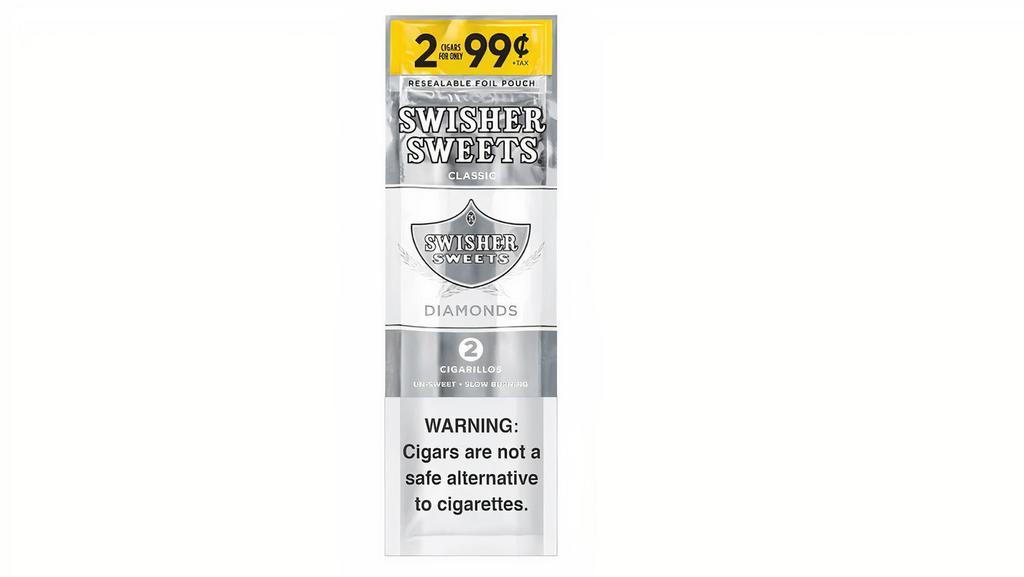 Swisher Sweets Diamonds · The originals, the tried and true, the Classics. Since 1958, Swisher Sweets cigarillos have been delivering a satisfying smoke that will never go out of style. While the lineup has changed over the years, one thing remains the same; their commitment to sourcing the best tobacco to develop cigarillos adult consumers love. Enjoy the aroma and taste legends are made of.