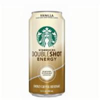 Starbucks Doubleshot Energy , Vanilla · Starbucks Doubleshot Energy Espresso Coffee, Vanilla, 15 oz Cans