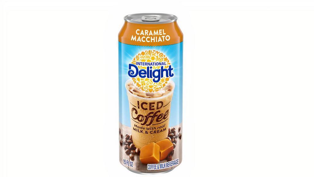 Delight Iced Coffee Caramel Macchiato · 15 FL Oz Made With Real Milk & Cream