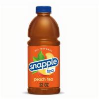 Snapple Peach Tea 32 Oz · 32 oz Plastic Bottle