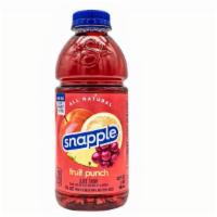 Snapple Fruit Punch 32Oz · 32 oz Plastic Bottle