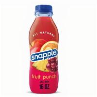 Snapple Fruit Punch 16Oz · 16 oz Plastic Bottle