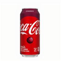 Coca Cola Cherry 16 Oz Can · Coca-Cola Cherry Soda Soft Drink, 16 fl oz