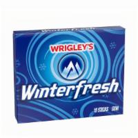 Wrigley'S Winterfresh Gum · 15 Sticks Gum