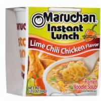 Maruchan Instant Lunch Lime Chili Chicken · There’s nothing boring about the spicy and zesty flavors that come through when lime, chili ...