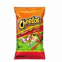Cheetos Crunchy Flamin Hot Limon · 3 Oz