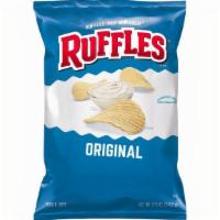 Ruffles Original  8.5Oz · These potato chips are made zigged and zagged. Because of the ridges, these potato chips are...
