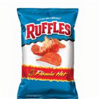 Ruffles Chips Flamin Hot - 8 Oz · Potato Chips - 8oz