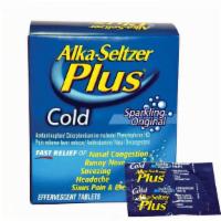 Alka Seltzer Plus Cold 2 Tablets · ALKA SELTZER PLUS COLD