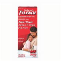 Children'S Tylenol Cherry · Children's Tylenol Oral Suspension Acetaminophen Medicine, Dye-Free Cherry, 4 fl. oz