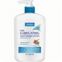 Lubricating Lotion 15Fl Oz · Lucky Super Soft Daily Lubricating Lotion. Moisturizing and Soothing Formula with Vitamin E....