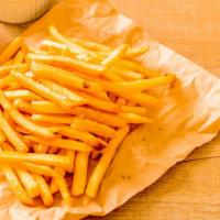 French Fries · Fresh batch of french fries with a crunchy exterior and a soft interior.