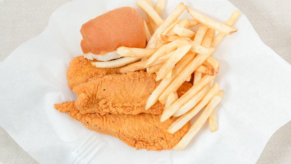 Chicken Combo (3 Pieces)  · Combo come with one small side and small drink.