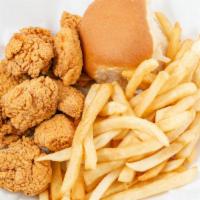 Chicken Nugget Combo (10 Pieces) · Combo come with one small side and small drink.