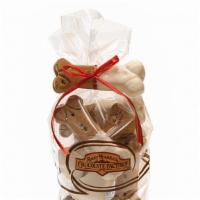 Small Dipped Dog Bone 12 Pk · Dipped in white confection [not chocolate] make these bones a safe treat for dogs.