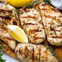 Oven Roasted Chicken Breast · Grill Vegetables or Salad