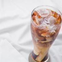 Iced Coffee · House iced coffee made with a special cold brew method!