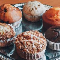 Muffins · Try one of our delicious baked muffins!