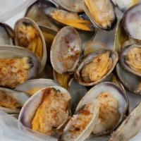 Clams · Whole Manila clams from Washington. Choice of sauce available in-bag only.
