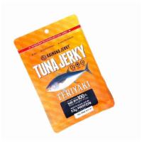 Ahi Tuna Jerky - Teriyaki · Kaimana Jerky - Made with 100% Wild Caught Tuna - Made in Hawaii, USA - 2 oz per package