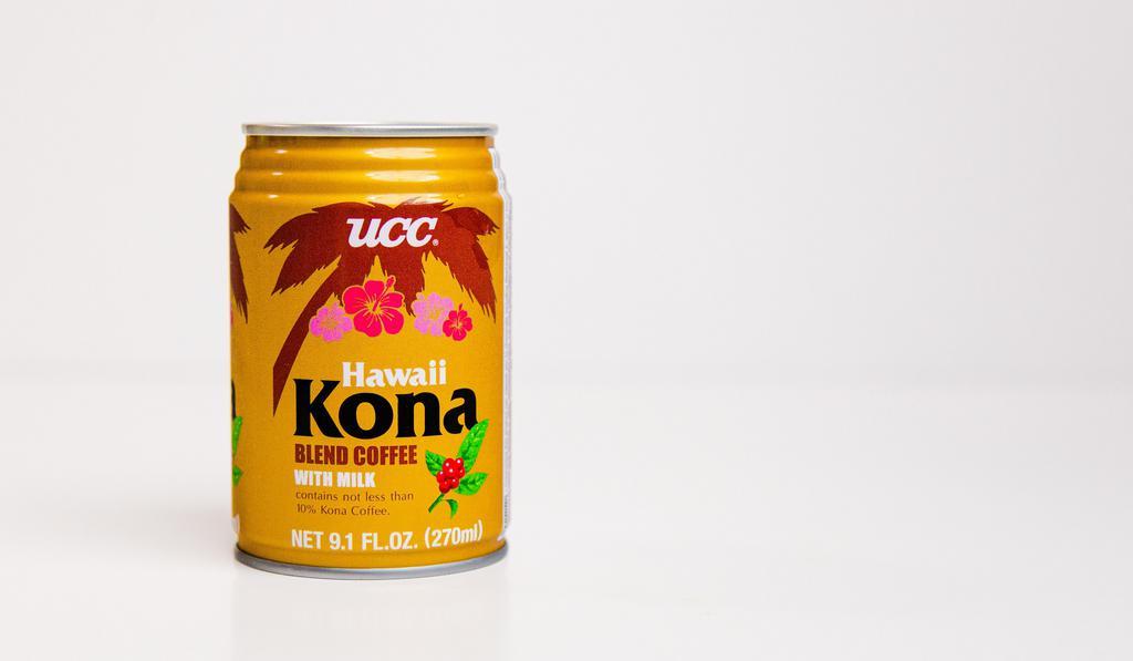 Kona Coffee · 9.1 oz can