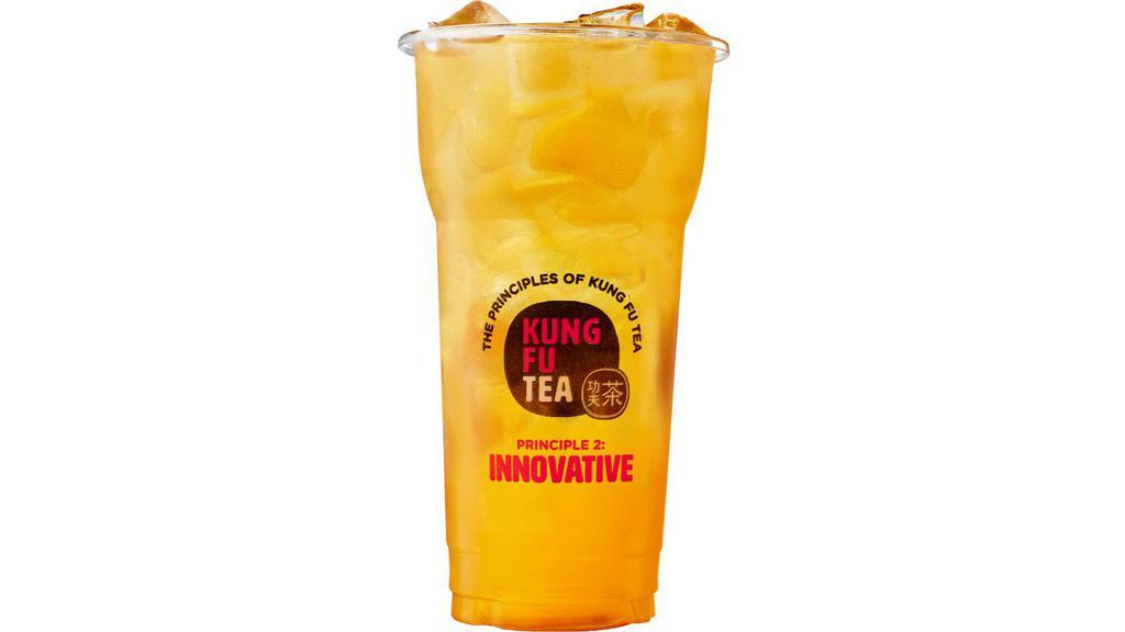 Honey Green Tea · Real tea leaves, brewed to perfection every three hours with kung fu tea's signature seven-step method.