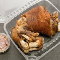 Crispy Pata (Large Size) · Deep fried pork hock until crispy while the meat stay soft and moist, served with house dipp...