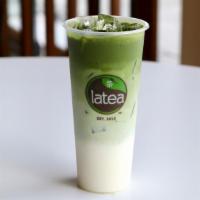 *Matcha Latte · Premium Japanese-imported matcha blended with your choice of dairy or non-dairy options.