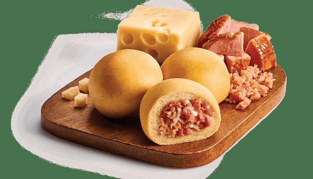 Ham & Swiss Cheese · Ground ham and a perfect amount of swiss cheese making this one of our long time favorites. - Pork Product