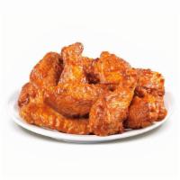 Wings · Try our very own finger-lickin' wings! 
Flavor Choices:
Naked, Buffalo, Hot Honey or Hot Hon...