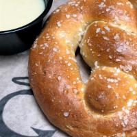Brew Pub Pretzel Ipa · Comes with IPA Cheddar Sauce for Dipping