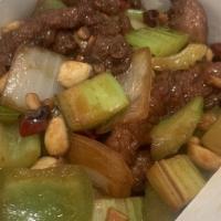 Kung Pao Beef · Hot and spicy.