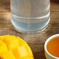 Mango Blend · Coconut water, mango, Greek yogurt, agave.