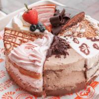 Cake Variety Sampler · An assortment of our traditional made from scratch cakes.