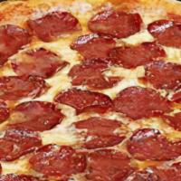 All Pepperoni Pizza · Fully loaded pepperoni pizza