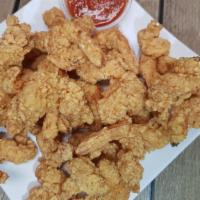 Popcorn Shrimp · Jumbo Shrimps & Shrimp chips