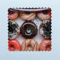 Mini Donut Box · 9 Mini Donuts