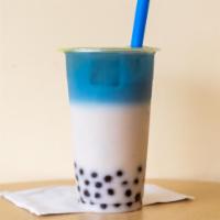 Coconut Dream (Large) · butterfly pea tea with coconut milk