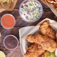 18 Tendies Tenders Party Box (6-8 People) · 18 pieces of Tendies’ famous jumbo, buttermilk herb marinated, double hand-breaded chicken t...