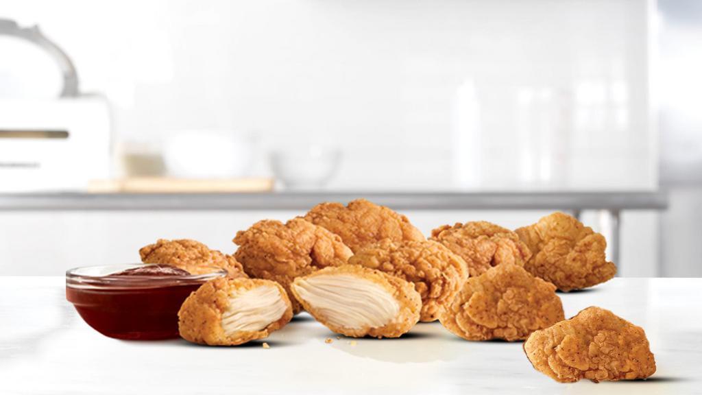 Premium Nuggets (9 Ea.) · 100% white meat chicken in a crispy seasoned breading.